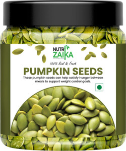 NUTRI ZAIKA Pumpkin Seeds | Raw Edible Seeds | Rich in Magnesium & Antioxidants Pumpkin Seeds