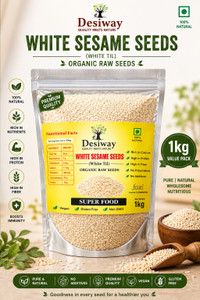 Desiway White Sesame 1kg Sesame Seeds