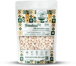 The Great Himalaya Food Company Makhana (Foxnut) Raw Premium Jumbo Handpicked Makhana Natural And Crunchy Phool Makhana
