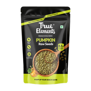 True Elements Raw Pumpkin Seeds - High Fibre & Protein, Nutritious Seeds for Weight Loss Pumpkin Seeds