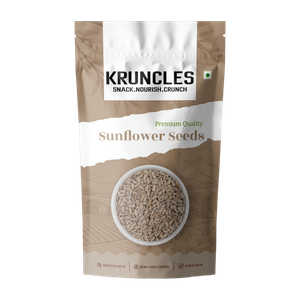 Kruncles Sunflower Seeds for Energy, Weightloss|Protein, Zinc, Iron, Fiber Rich Superfood Sunflower Seeds