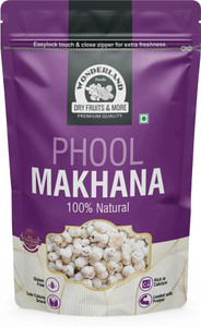 WONDERLAND Dry Fruits Lotus Seeds (Phool Makhana) Lotus Seeds(Makhana)