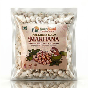 NutriSwad Premium Makhana/ High Protein / cholesterol free / No FAT / Gluten free Makhana