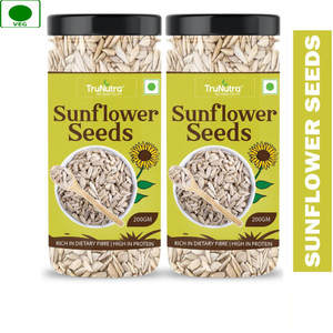 TruNutra sunflower seeds – 400g sunflower seeds for eating edible seeds super food Sunflower Seeds