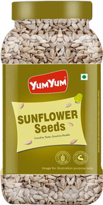 YUM YUM Sunflower Seeds 1kg, for Eating | High in Protein and Fibers Sunflower Seeds