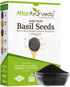 Attar Ayurveda Basil seeds for weight loss | Sabja Seeds | Basil Seeds