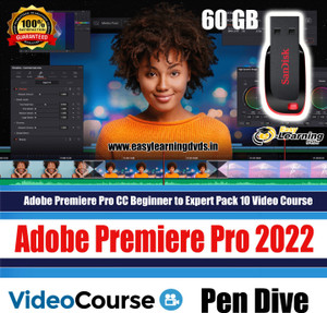 Easy Learning Adobe Premiere Pro CC beginner to Pro Level Pack of 10 ...