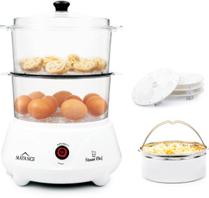 Matangi Multi Purpose 2 Layer (Idli Attachments , Rice Bowl) Food Steamer