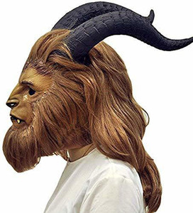 Fenbo Beauty And The Beast Costume Full Face The Beast Mask Adult ...