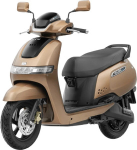 TVS iQube 2.2 kWh Electric Scooter, Brown - Image 6