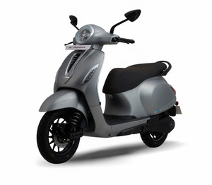 Chetak 3502 Electric Scooter by Bajaj Auto Booking for Ex-Showroom Price (with Portable Charger, Matte Coarse Grey)