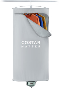CostarMatter Electric Clothes Dryer, Mini Portable Dryer with PTC Drying & Intelligent Timer Electric Cloth Dryer