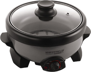 Sheffield Classic Multipurpose Electric multicook travel portable Rice Cooker, Food Steamer, Egg Boiler