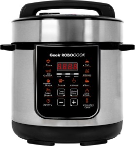 Geek Robocook Zest 3 Litre Automatic Electric Pressure Cooker