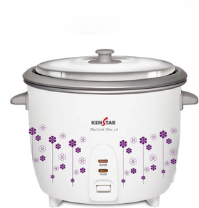 Kenstar MY COOK 1.8 Plus Ltrs | 2 cooking Bowls| 1 Kg Electric Rice Cooker with Steaming Feature