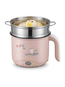 aaradh export Multiperpse Hot Pot Non Stick Rice Electric Cooker Air Fryer, Egg Boiler, Travel Cooker, Rice Cooker, Egg Cooker