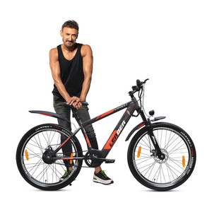LEADER E-Power L7 27.5T Electric Bike with Front Suspension & Dual Disc Brake 27.5 inches Single Speed Lithium-ion (Li-ion) Electric Cycle