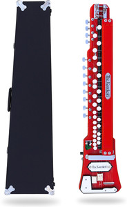 The Kamlesh Bulbul Tarang (Indian Banjo) with Wooden Box - 29 Keys, 14 Strings Electro-acoustic Guitar