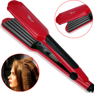 PROFESSIONAL FEEL Professional Micro Plate Hair 4 X Protection Coating Plate Hair Crimper Electric Hair Styler