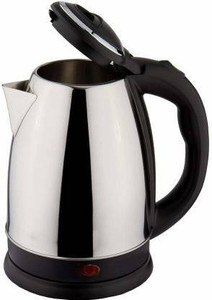 closal Stainless Steel Scarlett Electric Elegant Design for Hot Water, Tea, Rice and Cooking Foods Kettle,Scarlett Stainless Steel Electric Heat Kettle for Tea,Coffee,Milk,Water Heater Electric Kettle Multi Cooker Electric Kettl Electric Kettle (2 L, Silver) Electric Kettle
