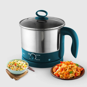 SAPORO FlexiPro Electric Multipurpose Kettle with Stainless Steel Body, 600W Multi Cooker Electric Kettle