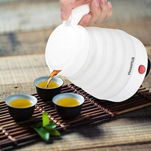 HouseHub Portable Silicon Kettle, For PG, Hostel, Travelling Electric ...