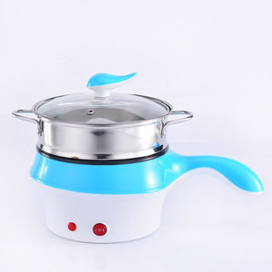M.R.Fashion Electric Multifunction Cooking Pot 1.5 Litre Multi-Purpose Cooker Rice Cooker, Food Steamer, Egg Roll Maker, Travel Cooker, Egg Boiler, Egg Cooker