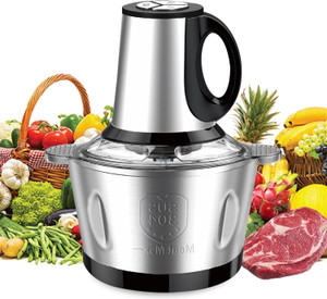 AKMOR Electric Meat Grinder and Vegetable Chopper (2 Litre) Electric Meat Grinder