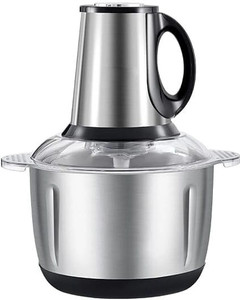 FIDEO Electric Chopper with 3L Stainless Steel Container 300W Meat Grinder Electric Meat Grinder