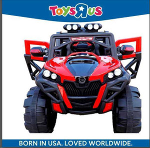 Toys R Us Avigo 2188 Battery Operated Ride on Jeep for Kids with Music 1 to 8 Years Kids Jeep Battery Operated Ride On