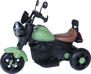 Keppz Style Electric Ride-On Bike 3-Wheel Toy with Headlights Bike ...
