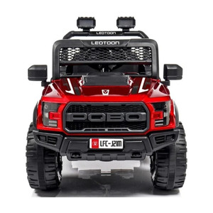 SmallBoyToys New POBO RED 4 Motors 4x4 (1-8Yrs) Battery ride on Jeep Battery Operated Ride On