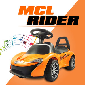 टॉयस्फेयर Kids car music and lights, 1 to 4 years, kids toy car ride on mc laren कार गैर बैटरी संचालित राइड ऑन
