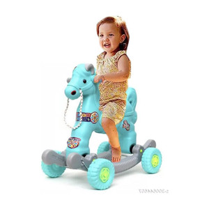 toyprofessor 2 in 1 baby horse rider for kids Rideon & Rocker (white) Rideons & Wagons Non Battery Operated Ride On