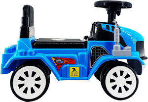 mama luv mee Push Ride on Tractor for Kids with Music,Push Car for Baby Backrest, Under Seat Car Non Battery Operated Ride On
