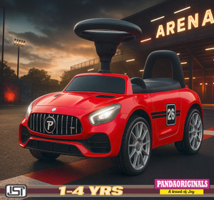 Pandaoriginals Car Non Battery Operated Ride On