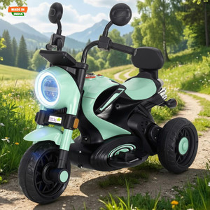 LITTLE RIDES Harley 6V Electric Kids Bike with Rechargeable 6.5 Ah Battery Bike Battery Operated Ride On