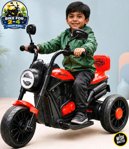 Wishmaster Harlay Devidson Battery Operated Mini Bike For 1 , 2 , 3 , 4 Year Kids Bike Battery Operated Ride On