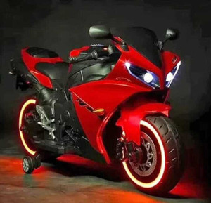 Kidscruser R1 Sports Ride on Bike for 2 to 8 Years Kids with 12V Battery & Music System Bike Battery Operated Ride On