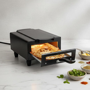 WELLBERG 14-Inch Heavy-Duty Pizza Oven for Grilling, Healthy Baking, and Roasting Needs Electric Tandoor