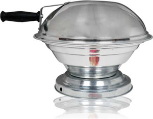 ma narmada beutifull silver bati oven handil lakdi Food Steamer