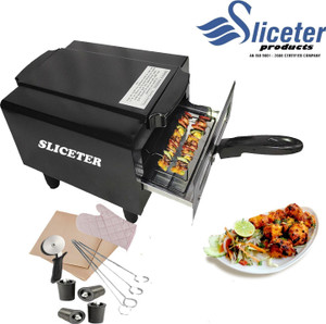 SLICETER 14inch Multi-Purpose Home & Kitchen Pizza Maker Oven for Baking and Cooking Electric Tandoor