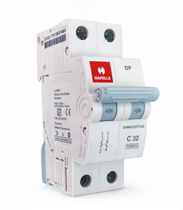 HAVELLS DOUBLE POLE EURO II DHMGCDPF032 MCB