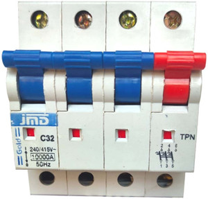 jmD Gold 32A Three Pole C Curve Tpn Mcb JMD32TPN MCB