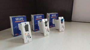 Selvo C-32A Single Pole Flush Mounted (Screw Type) Mini MCB (PACK OF 3) MCB