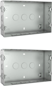 GM Modular GI Metal Concealed 12M Box (CM 12008), Pack of 2 Pcs, Wall ...