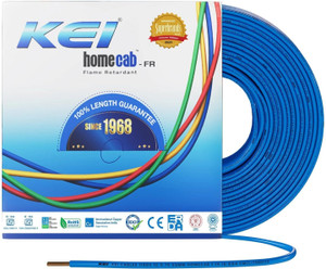KEI ZH-FR PVC 1 sq/mm Blue 90 m Wire Price in India - Buy KEI ZH