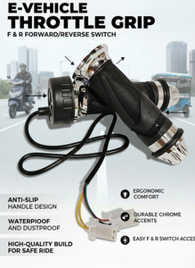 MotoTrus Premium Electric Throttle with F & R Switch |Waterproof, Dustproof & Anti-Slip Automotive Electronic Hobby Kit