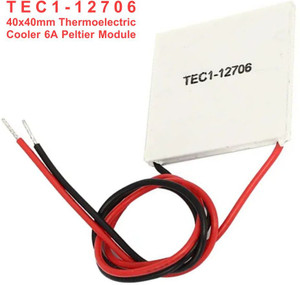 TEC1-12706 Thermoelectric Peltier Cooler Plate Module - 12V Heatsink Cooling Device