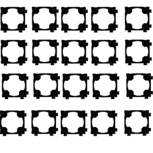 TPENT 18650 Battery Spacer Holder (Pack of 20) - Image 1